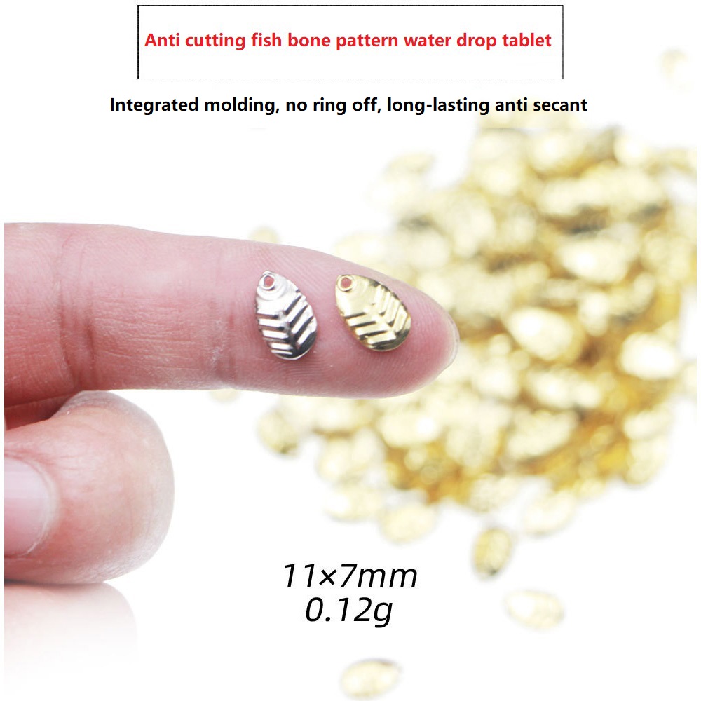 Fishing Lure Accessories - 50 Teile/los DIY Angeln Spinner Pailletten
