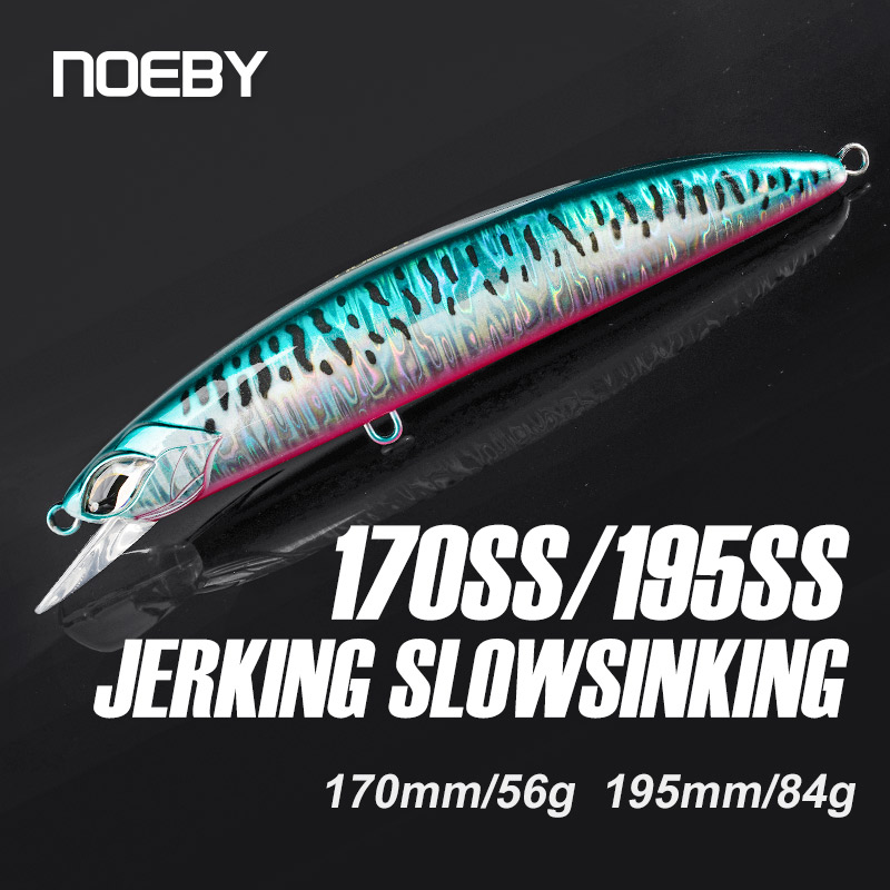 Fishing Lure Jerkbait - NOEBY Jerking Langsam sinkender Minnow-Angelköder 170