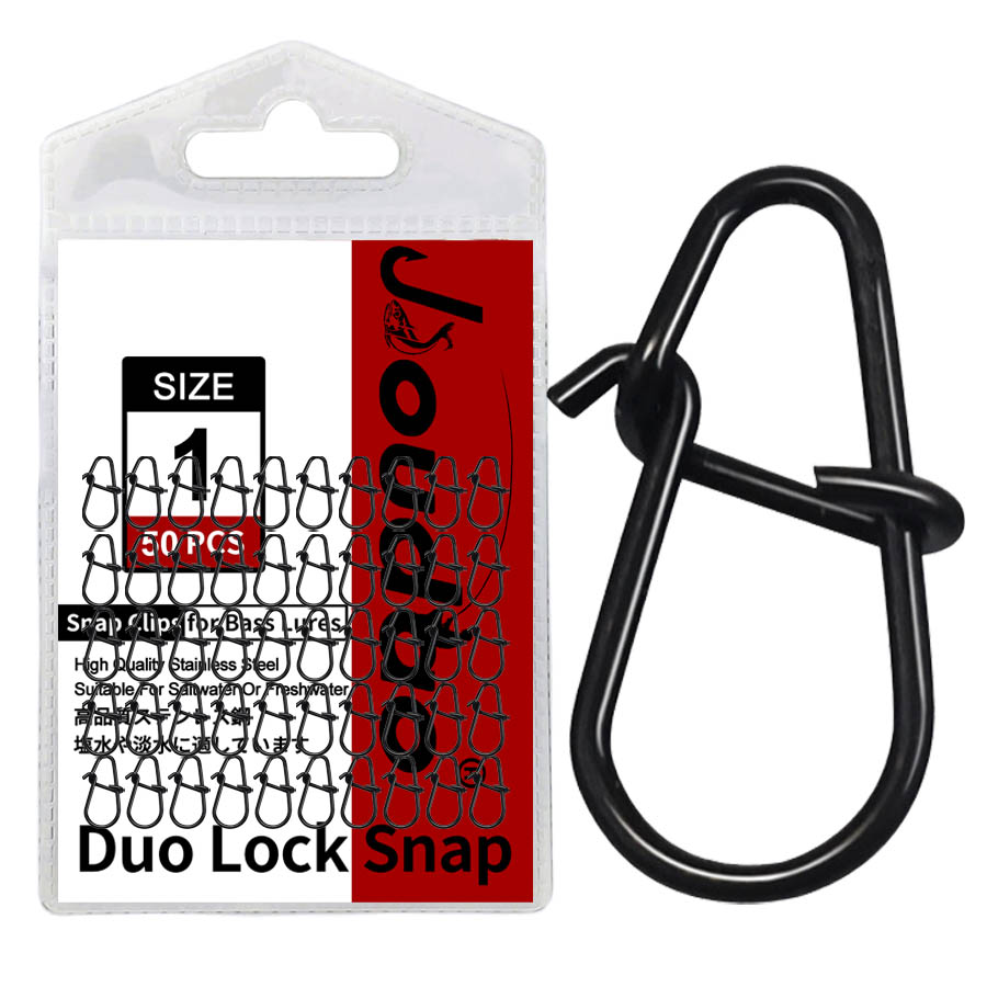 Fishing Lure Crankbait - 50 Stück Crankbait Snaps Edelstahl Duo