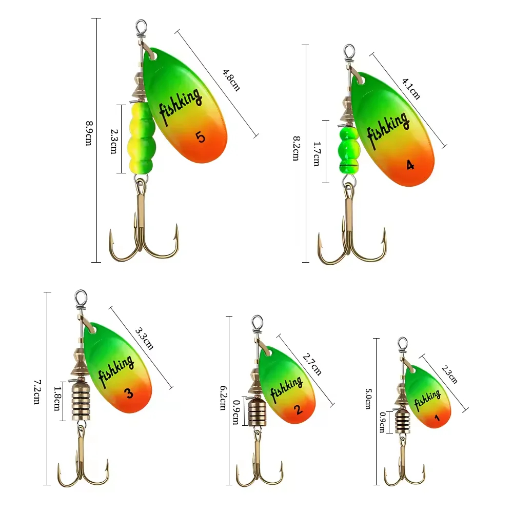 Metall Löffel Spinner Köder 3, – Fishing Lure Crankbait Bewertung und Preis