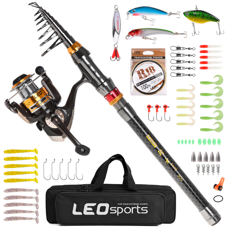 Angelrute Spinn rolle Combo Ko – Fishing Lure Jig Bewertung und Preis