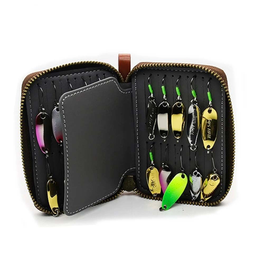 PU-Leder Köder-Aufbewahrungsta – Fishing Lure Jig Bewertung und Preis